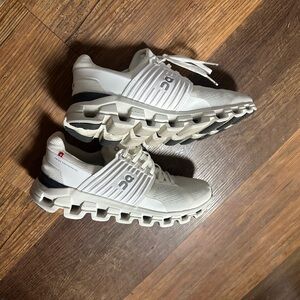 On Cloud White Women's Running Shoes